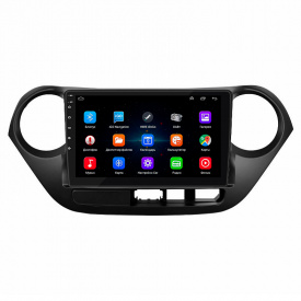 Штатная магнитола Lesko Hyundai i10 II 2013-2016 9" 1/16Gb/ Wi-Fi GPS Optima (9969-41891)