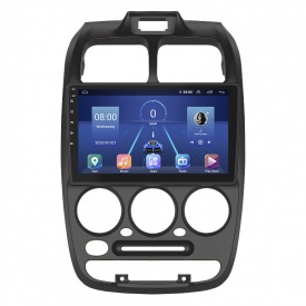 Штатная магнитола Lesko Hyundai Accent II 1999-2012 9" 6/128Gb 4G Wi-Fi GPS Top (10493-51758)
