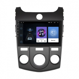 Штатная магнитола Lesko Kia Cerato II Manual AC 2008-2013 9" 1/16Gb Wi-Fi GPS Base (10722-55615)
