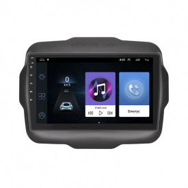 Штатная магнитола Lesko Jeep Renegade I Рестайлинг 2018-н.в. 9" 1/16Gb Wi-Fi GPS Base (10255-54876)