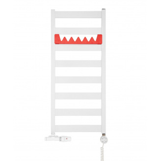Полотенцесушитель комбинированный Terma Vivo 1150x500 White mat тен MOA + вентиль Unico White mat