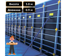 Будівельний щит для опалубки 0.95 х 3.0 м Техпром
