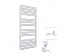Полотенцесушитель комбинированный Terma Warp T 1110x500 White mat, тен MOA + вентиль Integra