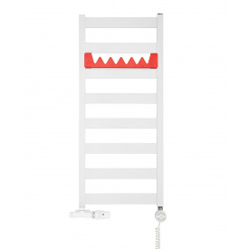 Рушникосушка комбінована Terma Vivo 1150*500 White mat, тен MOA + вентиль Unico White mat