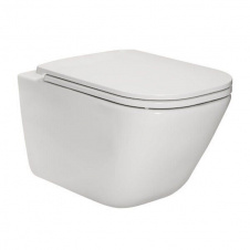 Унитаз подвесной Roca Gap Clean Rim с крышкой (A34H470000)