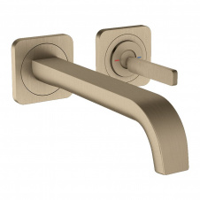 Смеситель для умывальника Axor Citterio E 221 со стены, Brushed Nickel (36106820)