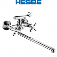 Смеситель для ванны длинный нос HESBE SENTOSA Chr-006 (EURO)