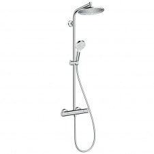 Душевая система Hansgrohe Showerpipe Crometta S240 1jet с термостатом, хром (27267000)