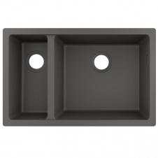 Мойка кухонная Hansgrohe S51 S510-U635 под столешницу 180/450, Stonegrey (43433290)