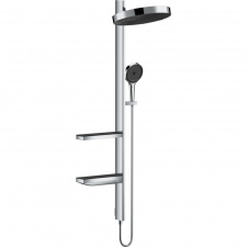 Душевая система, Hansgrohe Rainfinity Showerpipe 360 1jet, хром (26842000)