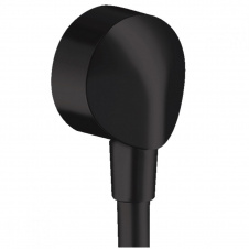 Шланговое подсоединение Hansgrohe Fixfit E без обратного клапана, Matt Black (27454670)