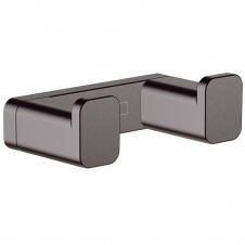 Крючок двойной Hansgrohe AddStoris 3,6х1,6x6,6 см, Brushed Black (41755340)