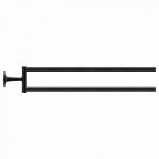Полотенцедержатель Duravit Starck T 465, черный матовый (0099414600)