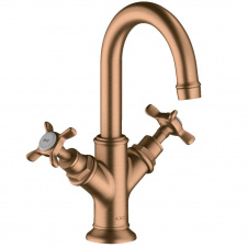 Фото - Смеситель для умывальника двухвентильный Axor Montreux 160, Brushed Bronze (16505140) Смеситель для умывальника двухвентильный Axor Montreux 160, Brushed Bronze (16505140)