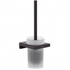 Щетка для унитаза настенная Hansgrohe AddStoris, Matt Black (41752670)