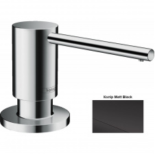 Дозатор кухонный для моющего Hansgrohe A41, 500 ml, Matt Black (40438670)