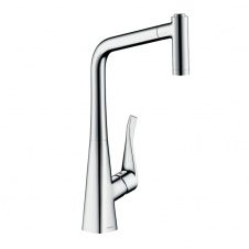 Смеситель для кухни Hansgrohe Metris M71 320 2jet sBox с вытяжным душем, хром (73801000)