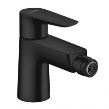 Смеситель для биде Hansgrohe Talis E с донным клапаном, черный матовый (71720670)