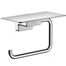 Держатель туалетной бумаги Hansgrohe AddStoris с полочкой, Chrome (41772000)