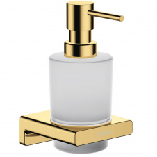 Дозатор жидкого мыла, подвесной Hansgrohe AddStoris, Polished Gold Optic (41745990)
