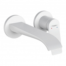 Смеситель для умывальника Hansgrohe Vivenis 195 со стены, Matt White (75050700)