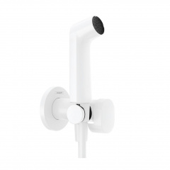 Гигиенический душ Hansgrohe SE EcoSmart+ на смешанную воду, MattWhite (29232700) Харків