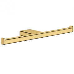 Держатель туалетной бумаги Hansgrohe AddStoris двойной, Polished Gold Optic (41748990) Чернівці