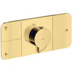 Термостат Axor One на 3 потребителя, Polished Gold Optic (45713990) Вінниця