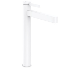 Смеситель для умывальника Hansgrohe Finoris 260 с донным клапаном, Matt White (76070700) Чернівці