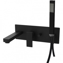 Смеситель для ванны Paffoni Elle, черный матовый (EL001NO) Киев