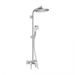 Душевая система Hansgrohe Crometta S 240 1jet Showerpipe, хром (27269000) Київ