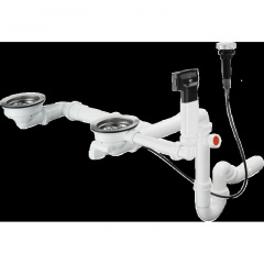 Сифон для мойки Hansgrohe D17-11 (43938000) Суми