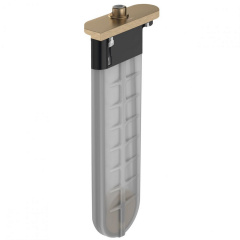 Шланг для лейки Hansgrohe SBox Square 1,45 м врезной в борт ванны, Brushed Bronze (28010140) Сумы