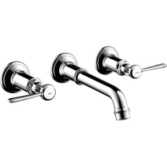 Смеситель настенный для умывальника Axor Montreux Lever на 3 отверстия, хром (16534000) Ізюм