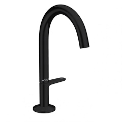 Смеситель для умывальника Axor One Select 170 с донным клапаном push-open, Matt Black (48020670) Чернігів