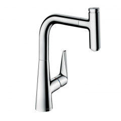 Смеситель для кухни Hansgrohe Talis Select M51 220 1Jet с вытяжным изливом, хром (72822000) Токмак