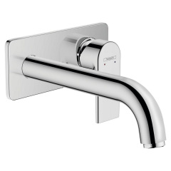 Смеситель для умывальника настенный Hansgrohe Vernis Shape 205 мм, хром (71578000) Белая Церковь
