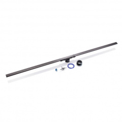 Дренажный канал Geberit CleanLine50: L=30-90 см, с покрытием, черный хром/матовый (154.446.QC.1) Орехов