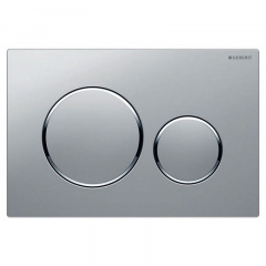 Клавиша смыва Geberit Sigma20, хром матовый/хром глянец (115.882.JQ.1) Одесса