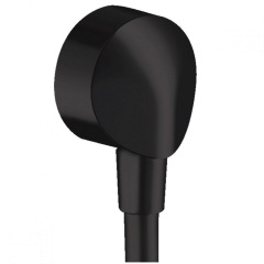 Шланговое подсоединение Hansgrohe Fixfit E без обратного клапана, Matt Black (27454670) Житомир