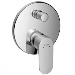 Смеситель для ванны/душа Hansgrohe Rebris S, скрытый монтаж, внешняя часть, Chrome (72466000) Бровары