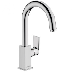 Смеситель для умывальника Hansgrohe Vernis Shape 200 с донным клапаном pop-up, Chrome (71564000) Чернівці