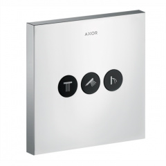 Запорный вентиль Axor ShowerSelect Sguare на 3 режима, хром (36717000) Херсон