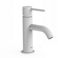 Смеситель для умывальника Tres Study Exclusive 174 мм, белый матовый (26290301BM) Луцьк