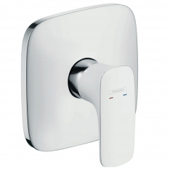 Смеситель для душа Hansgrohe PuraVida скрытый монтаж, белый/хром (15665400) Луцьк