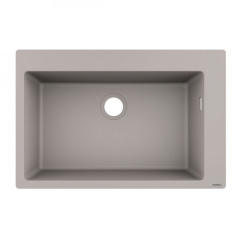 Кухонная мойка Hansgrohe S510-F660 770х510, Concretegrey (43313380) Хуст
