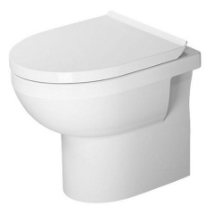 Унитаз напольный с крышкой Duravit DuraStyle Basic Rimless, белый (41840900A1) Луцьк
