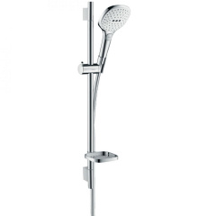 Душевой набор Hansgrohe Raindance Select E 120 3jet EcoSmart 9л/мин, белый/хром (26622400) Кропивницький
