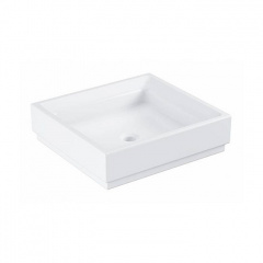 Умывальник на столешницу Grohe Cube Ceramic 50 см, белый (3948100H) Полтава