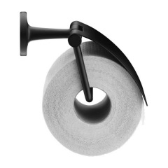 Держатель туалетной бумаги Duravit Starck T, черный матовый (0099404600) Київ
